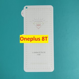 Dán dẻo PPF cho Oneplus 8T bảo vệ toàn diện (mặt trước) + tặng gạt dán