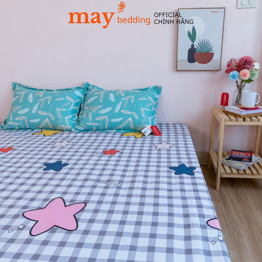 Ga chống thấm cotton May bedding drap chống thấm nước trải giường bọc đệm cho bé nằm trực tiếp