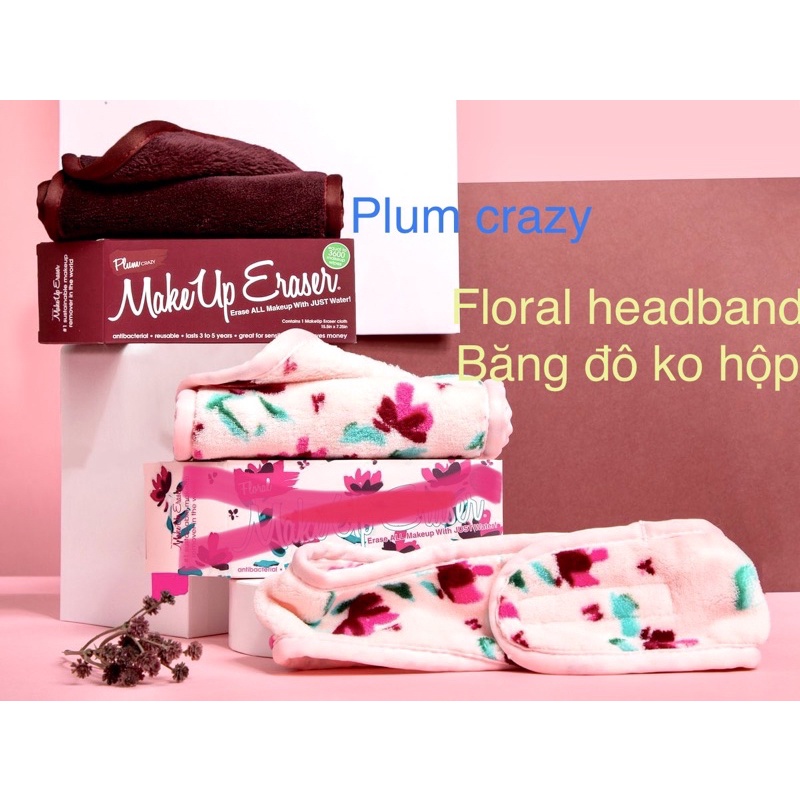 Makeup Eraser khăn tẩy trang, băng đố, túi, túi giặt, cột tóc bill hãng