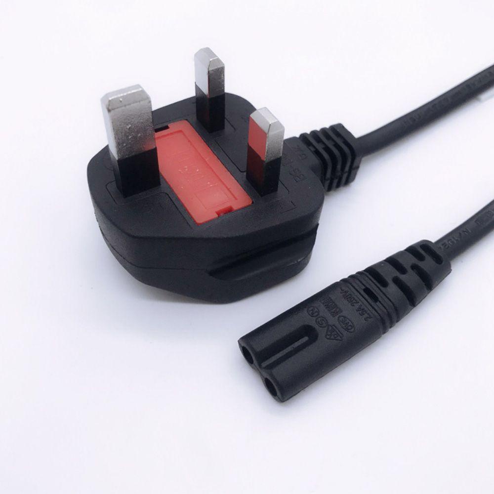 LAKAMIER Dây Nguồn 3 Chấu Phích Cắm UK Thông Dụng An Toàn Cho Laptop