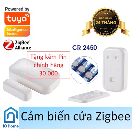 Combo 3 cảm biến cửa thông minh Tuya/ Smart Life hệ Zigbee bảo hành 24 tháng