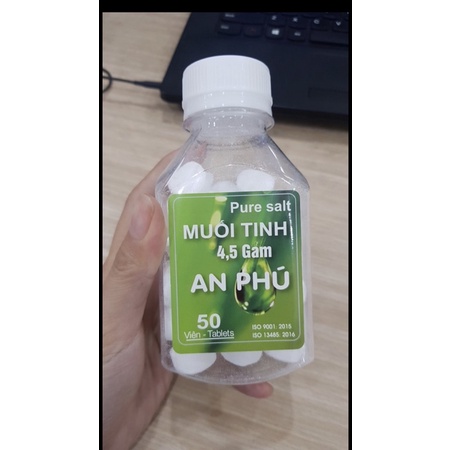 Combo 5 lọ Muối Viên An Phú ( 1 lọ 50 viên )