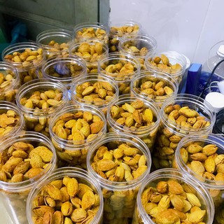 Hạnh nhân Mỹ rang bơ còn vỏ (500g)