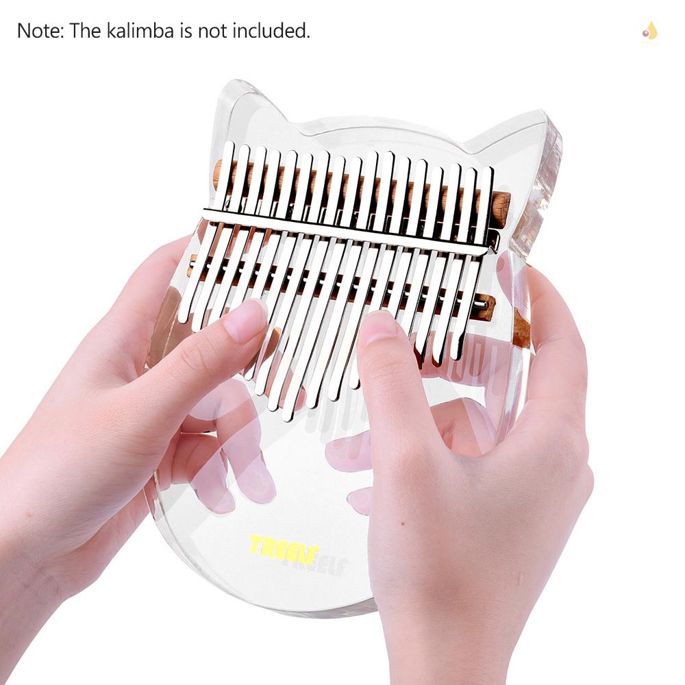 Đàn Kalimba 17 Phím Bằng Thép Mangan Kèm Miếng Dán Cho 17 Phím B/C