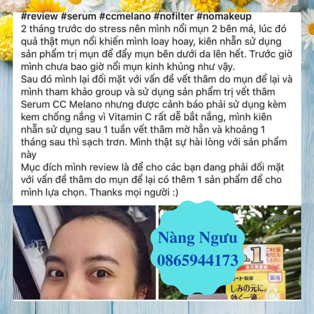 Serum Melano CC, Serum Cho Da Dầu Mụn Dưỡng Trắng, Ngăn Ngừa Mụn Và Chống Lão Hóa Da Hiệu Quả Số 1 Nhật Bản | BigBuy360 - bigbuy360.vn
