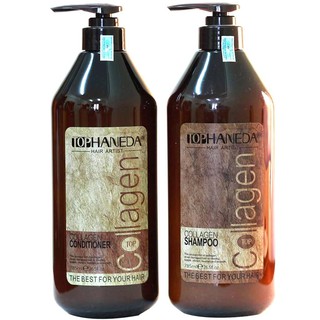 DẦU GỘI XÃ HANEDA COLLAGEN SIÊU PHỤC HỒI TÓC YẾU HƯ TỔN 780ML