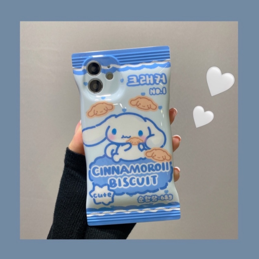 Ốp Điện Thoại silica gel Trong Suốt Hình Cinnamoroll / Cún / Mèo hello kitty Cho Iphone 11 12 13 14 Pro Max X Xs Xr 6 7 8 7 8 Plus