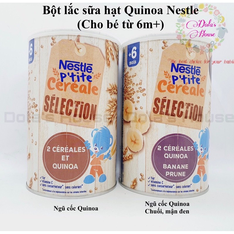 BỘT LẮC SỮA HẠT QUINOA NESTLE