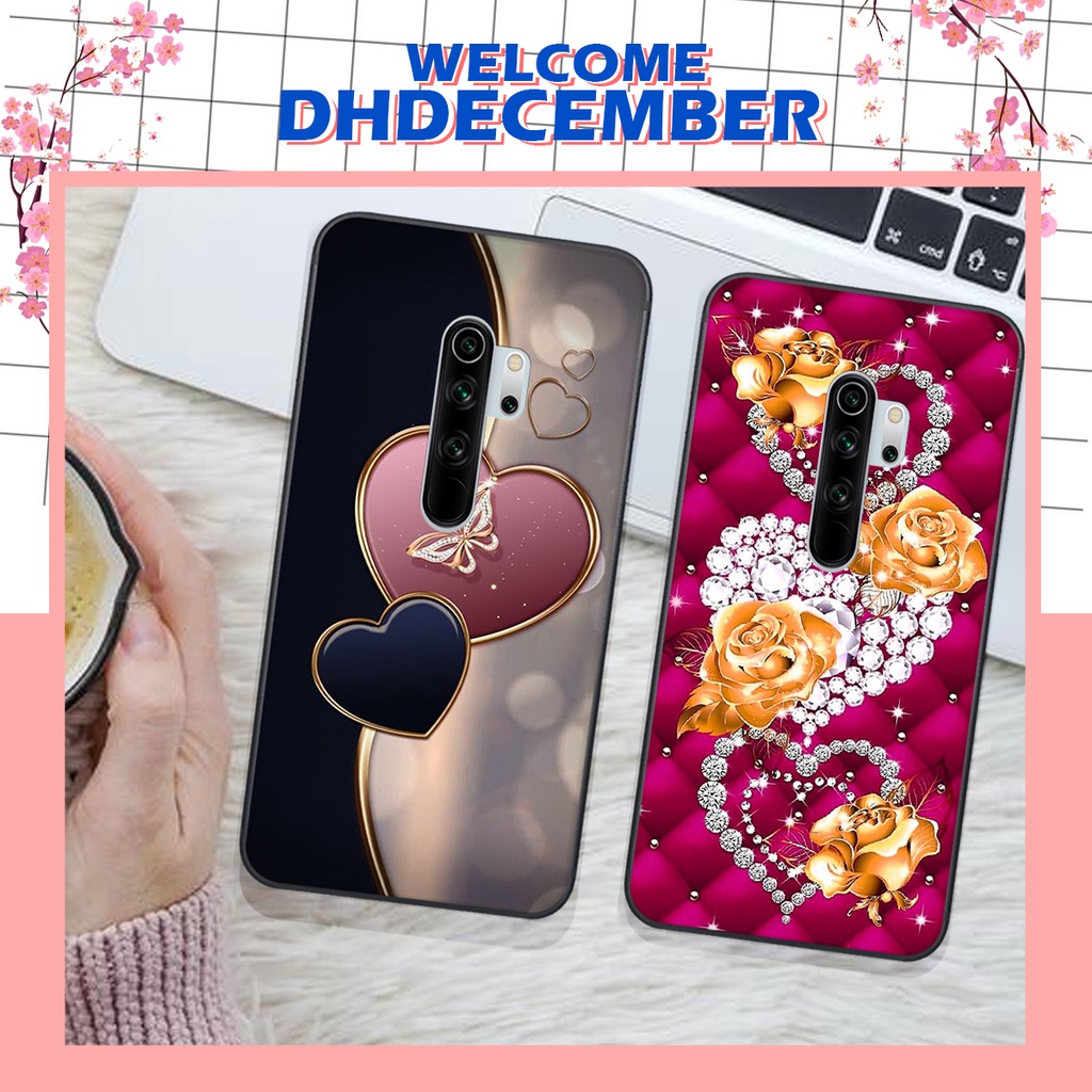 Ốp lưng Xiaomi REDMI NOTE 8 PRO in hình hoa tinh tế , mới mẻ DH DECEMBER
