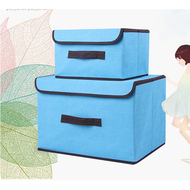 Combo 2 Tủ Vãi Cao Cấp Khung Cứng (Nâu Nhạt, Nâu Đậm, Xd, Tím, Xanh rêu)