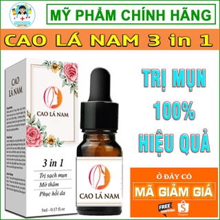 CAO LÁ NAM 3 IN 1 - Đánh bay mụn sau 7 ngày