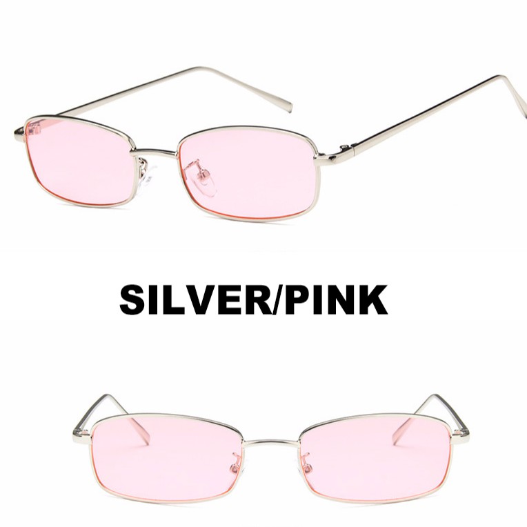 Kính mát tròng gương phong cách cổ điển đường phố cho nam nữ