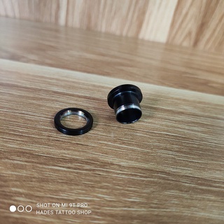 Khuyên vành nong tai size 10mm màu Đen
