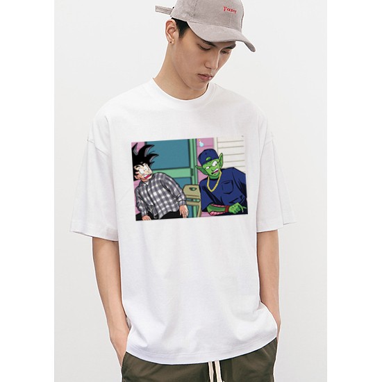 ÁO THUN TAY LỠ NAM NỮ SONGOKU FUNNY