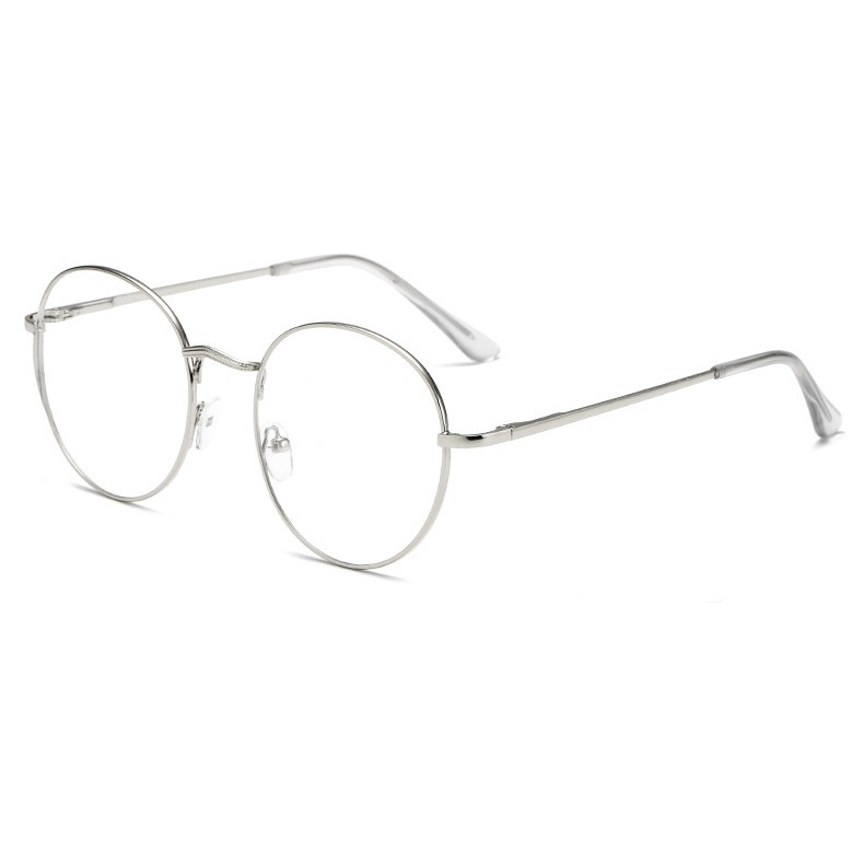 Gọng kính cận nam nữ kim loại mắt tròn thiết kế đẹp nhiều màu 908 | BigBuy360 - bigbuy360.vn