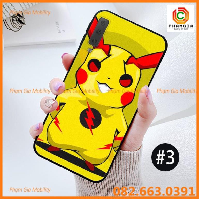 Ốp lưng hình đẹp SAMSUNG A01 2020 A2 CORE J7Pro J7+ A6 A6+ A7 A8 A8+ A8Star 2018 pokemon