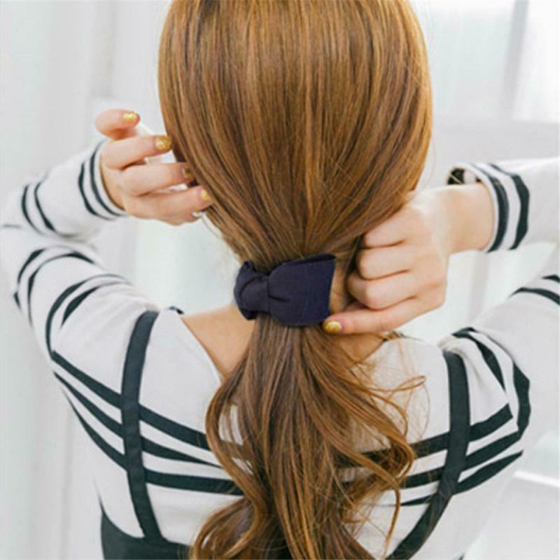 Kẹp tóc nơ vải nhiều màu tùy chọn thời trang cho nữ