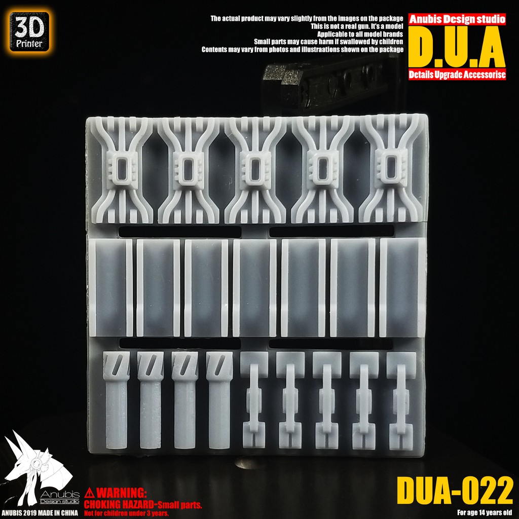 Phụ kiện mod ANUBIS - Chi tiết nhựa mô hình in 3D DUA022
