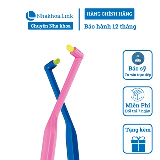 Nhakhoa.link | bàn chải răng đầu nhỏ 6mm curaprox 1006 - bàn chải chuyên dụng cho mắc cài hãng curaprox thuỵ sỹ