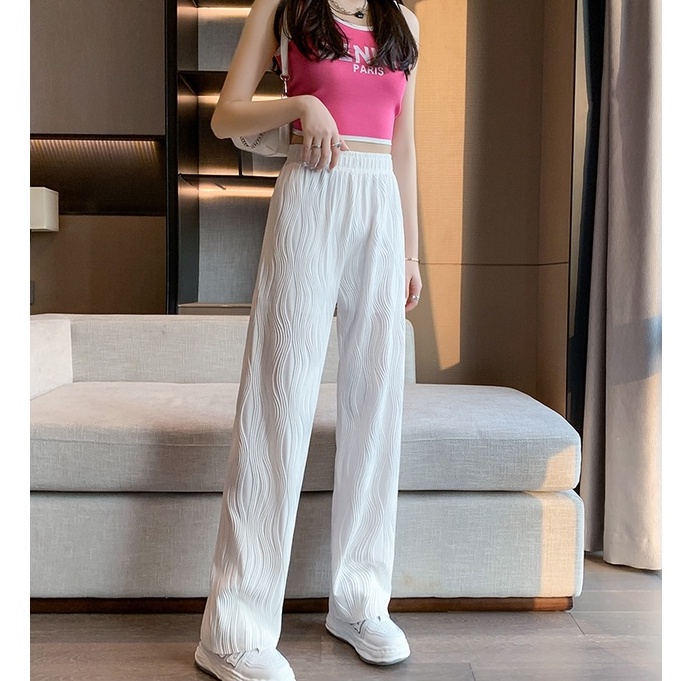 Quần ống rộng Phong Cách Hàn Quốc Cho Nữ