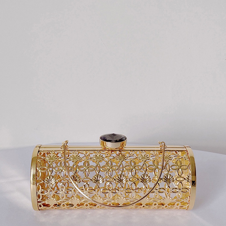 Túi đeo chéo JASMIN NOIR kiểu gối phối dây xích thời trang cho nữ