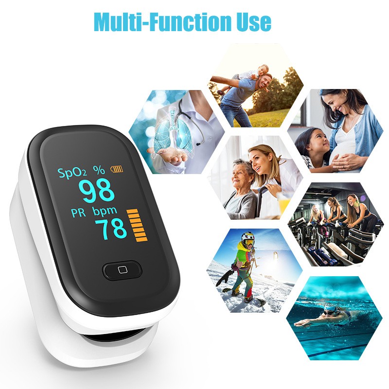 Aolon O2 Pulse Oximeter Finger Blood Oxygen Saturation(Spo2) Pulse Rate Monitor