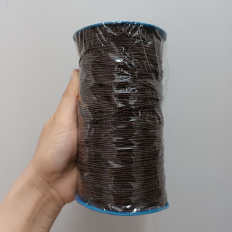 Cuộn dây thun co giãn màu đen mau nâu hàng loại 1