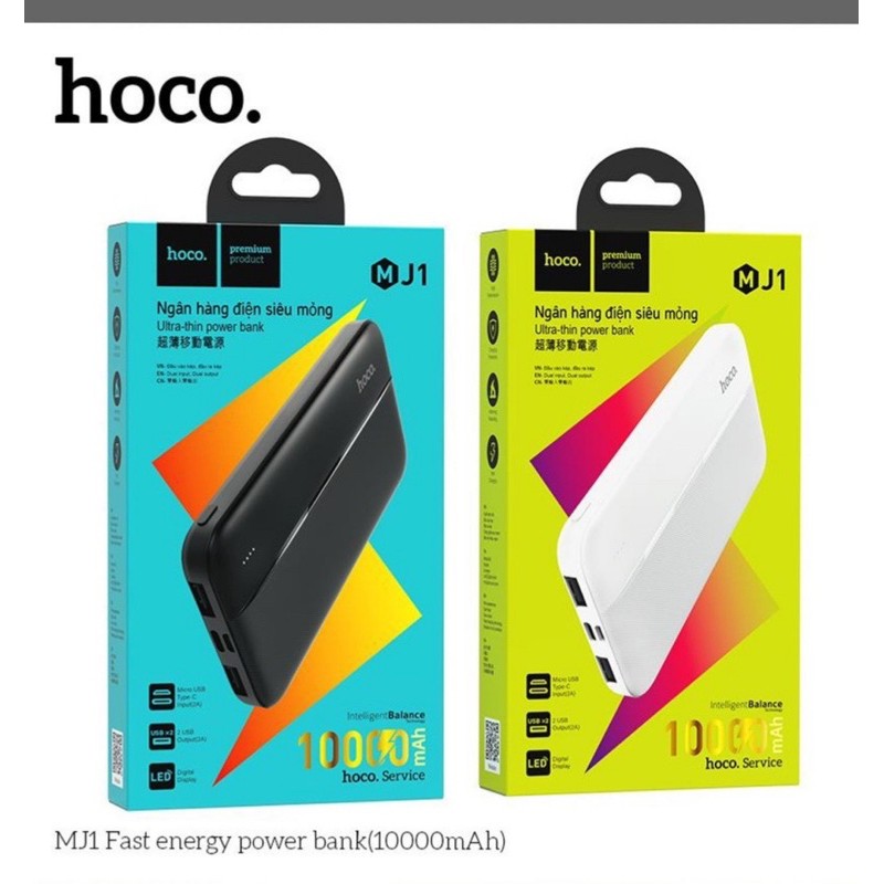 sạc dự Phòng Hoco MJ1 chính hãng