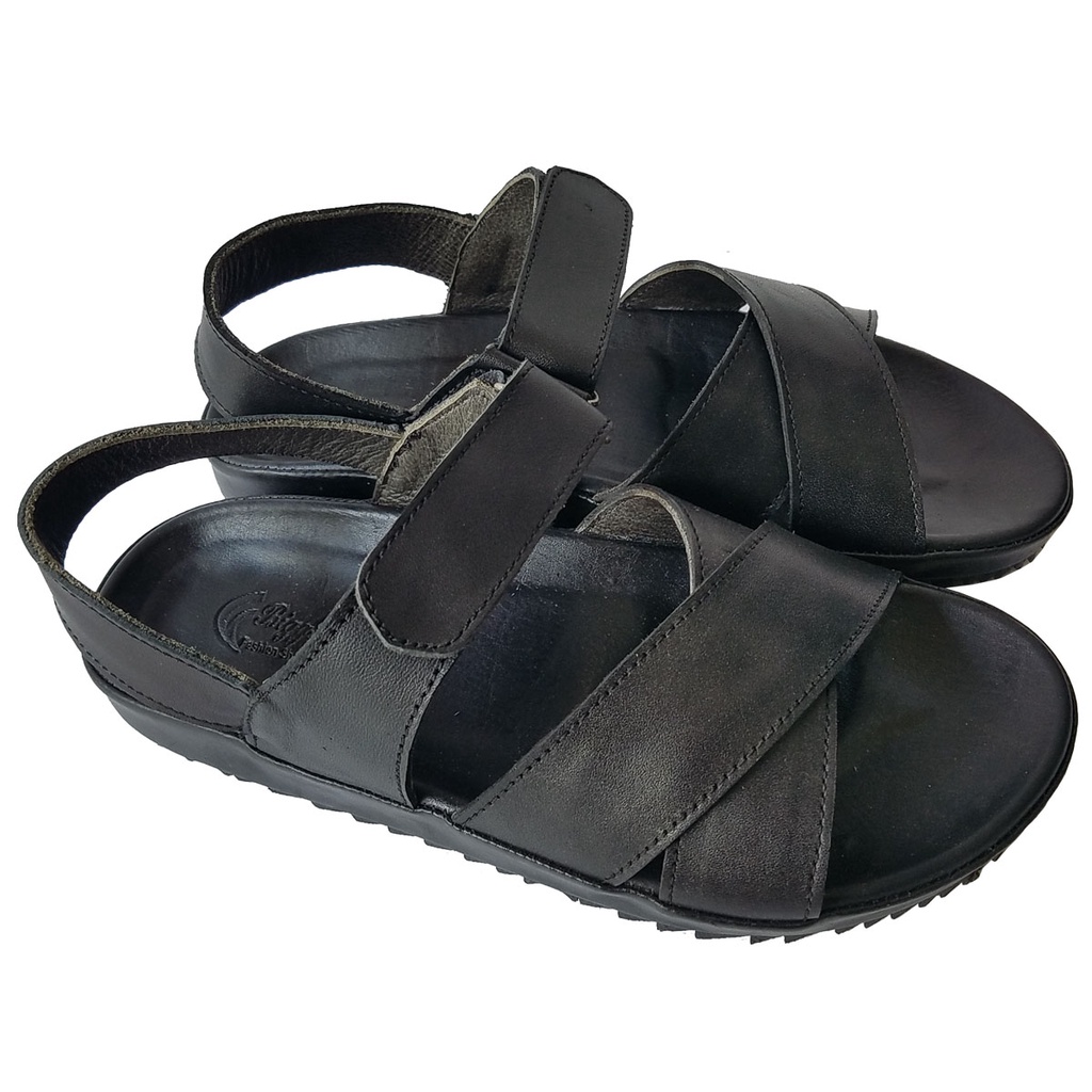 Giày Sandal Nam Da Bò Thật BIGBEN Cao Cấp SD119