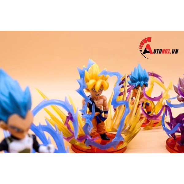 MÔ HÌNH NHÂN VẬT DRAGONBALL SET 9 CON 10 CM 6200