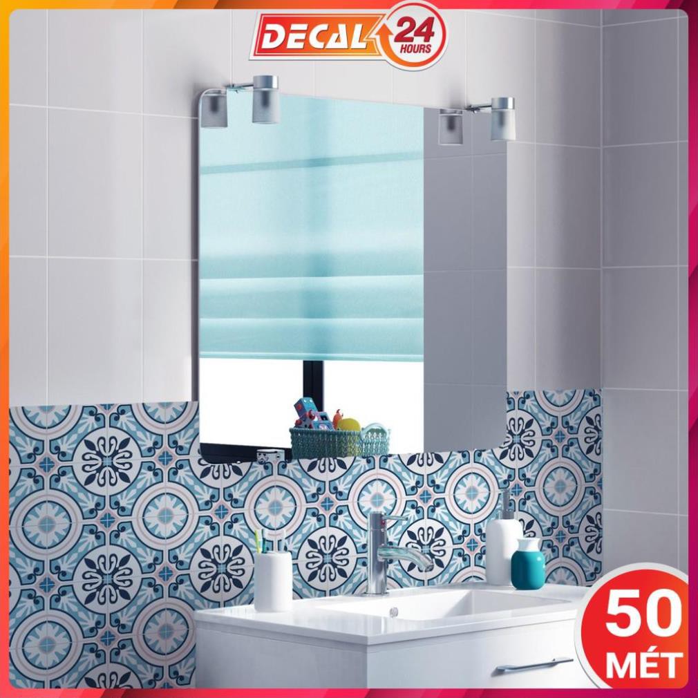 Cuộn 50 mét decal gạch bông đà nẵng DGB-012 - Giá sỉ