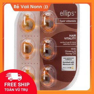 ellips vĩ 6 viên nâu
