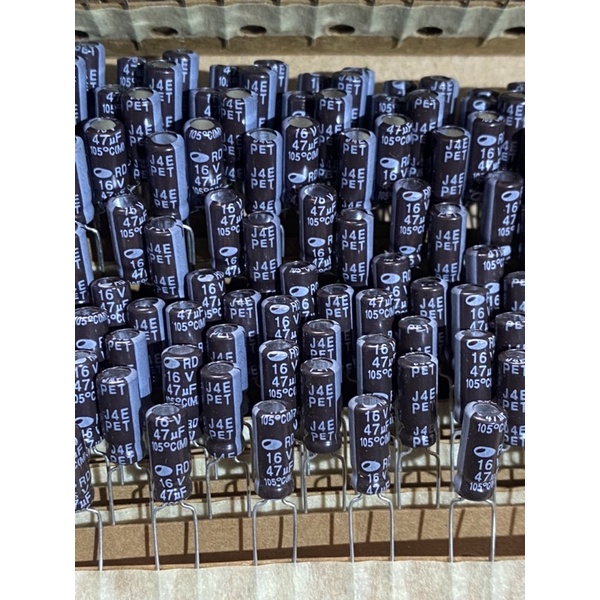 (Set 20pcs) Tụ hoá 16v 47uf 5x11mm SAMWHA chính hãng chất lượng cao