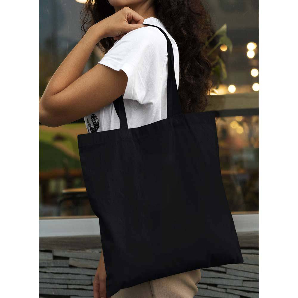 Túi Tote Vải Canvas Trơn Đeo Vai Đi Học, Đi Làm, Đi Chơi, Nhiều Màu Giá Rẻ TL