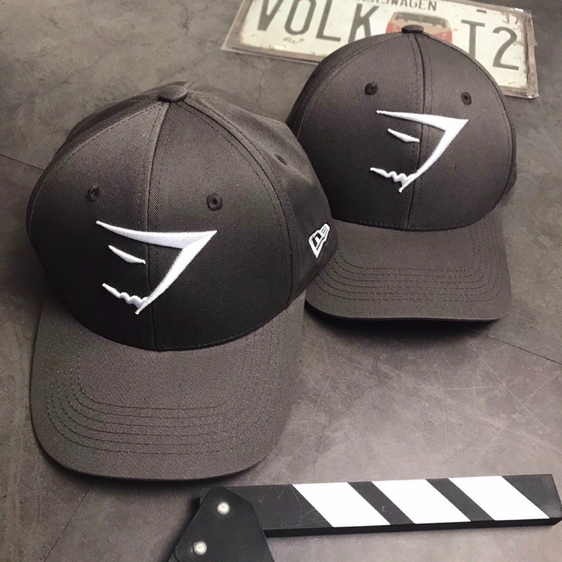 MŨ NÓN GYM SHARK NAM THỜI TRANG SIÊU CHUẨN ĐẸP LOGO THÊU HÀNG MŨ CAO CẤP