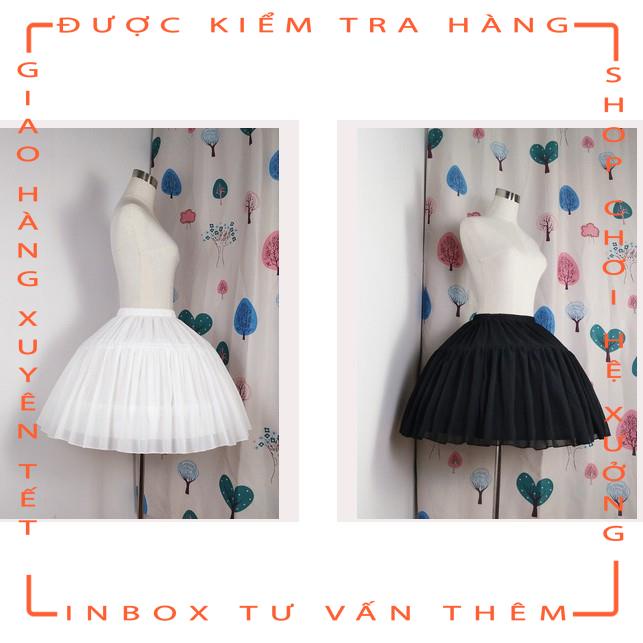 (HÀNG CÓ SẴN) Váy tùng phồng Lolita cosplay có thể điều chỉnh độ rộng  - hot tiktok | BigBuy360 - bigbuy360.vn