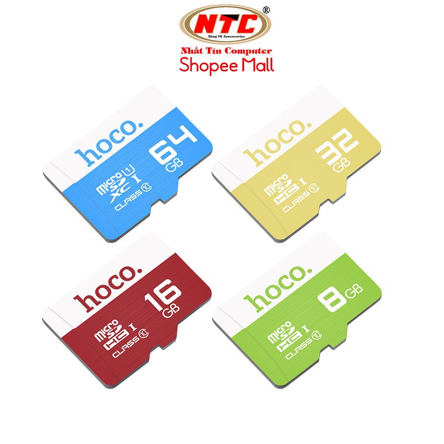 Thẻ nhớ microSDHC Hoco 8GB 75MB/s / 16GB 85MB/s / 32GB 90MB/s / 64GB C10 95MB/s - Hãng phân phối chính thức | BigBuy360 - bigbuy360.vn