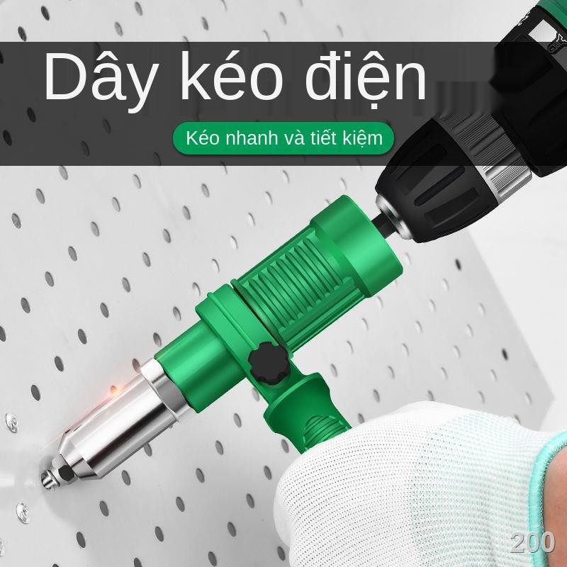 JĐầu chuyển đổi súng bắn đinh tán điện, đinh rút rút lõi khí nén, máy khoan đinh tán điện thông dụng, súng bắn đinh tán,