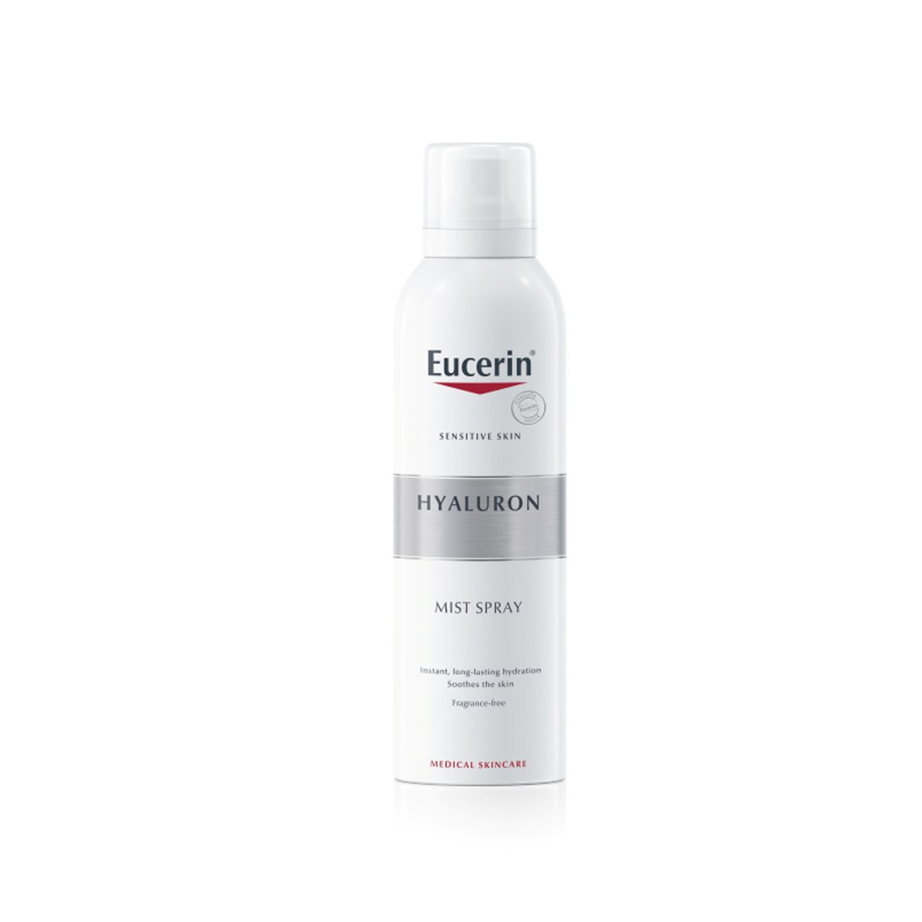 Xịt dưỡng ẩm ngăn ngừa lão hóa Eucerin Hyaluron Mist Spray 150ml