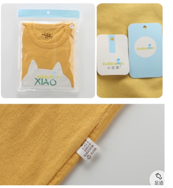 Bộ cộc tay cho bé cotton bộ quần áo cộc tay