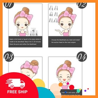 [FREE SHIP] MÁY HÚT MỤN ĐẦU ĐEN