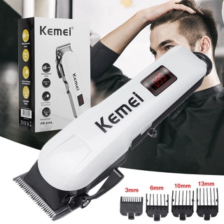 Tông đơ cắt tóc, Tông đơ cắt tóc chuyên nghiệp Kemei KM - 809A, Không dây, Lưỡi Titanium không gỉ