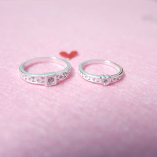 Nhẫn cặp bằng bạc
