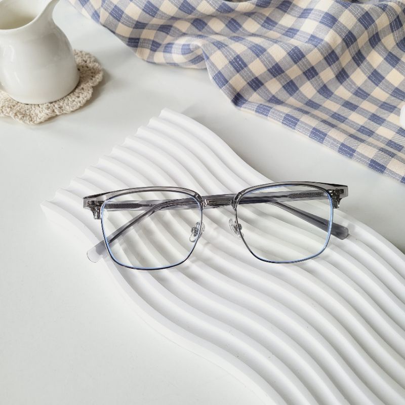Gọng kính cận Chilistore Kính cận thời trang nam nữ mắt vuông 9083