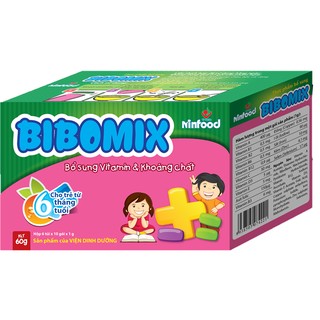Bibomix - Bổ sung vitamin và khoáng chất