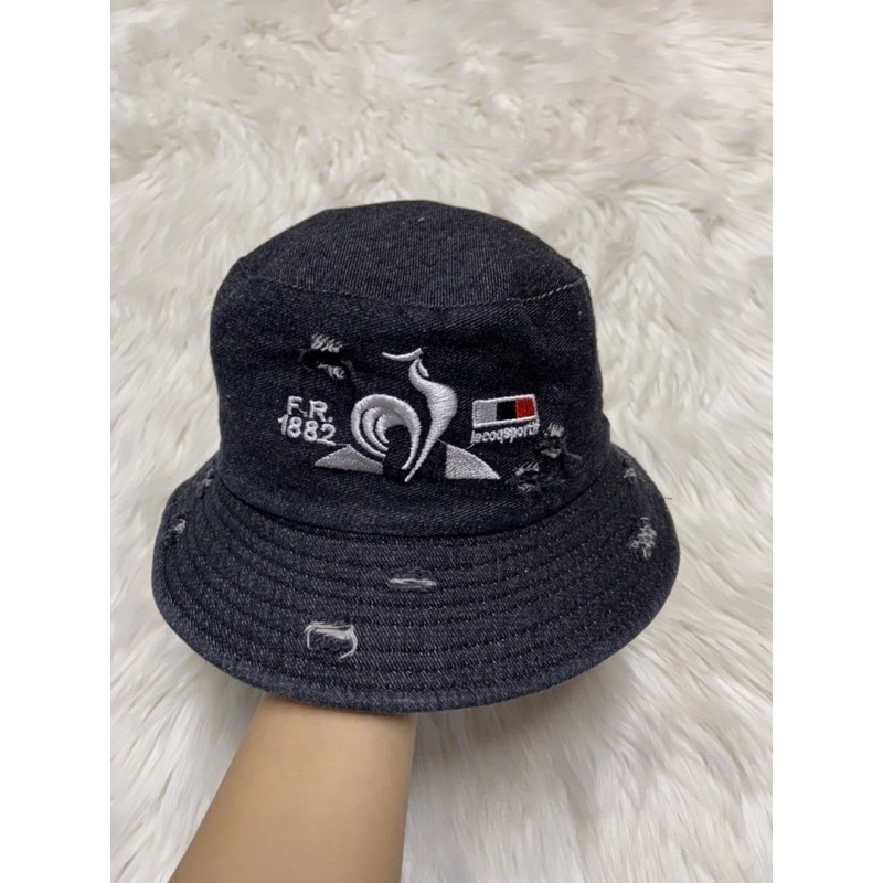 BUCKET JEAN 2 MẶT CON GÀ NAM NỮ