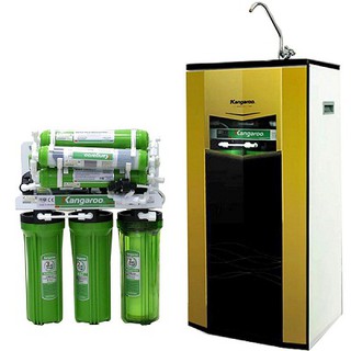 Máy lọc nước kangaroo 9 lõi omega vỏ tủ vtu kg110