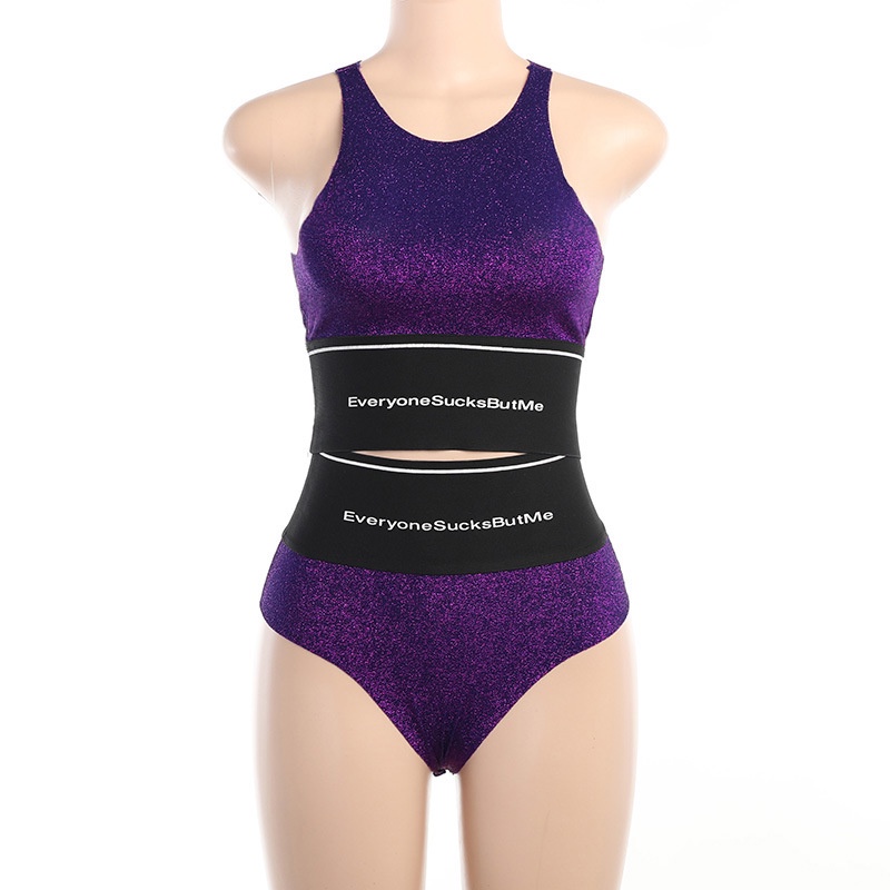 Set Áo Tank Top + Quần Sọt Lưng Cao Thiết Kế Đơn Giản Năng Động