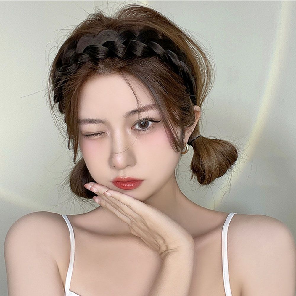 Băng đô cài tóc hình xương cá dễ thương nhiều màu tùy chọn phong cách Hàn Quốc cho nữ