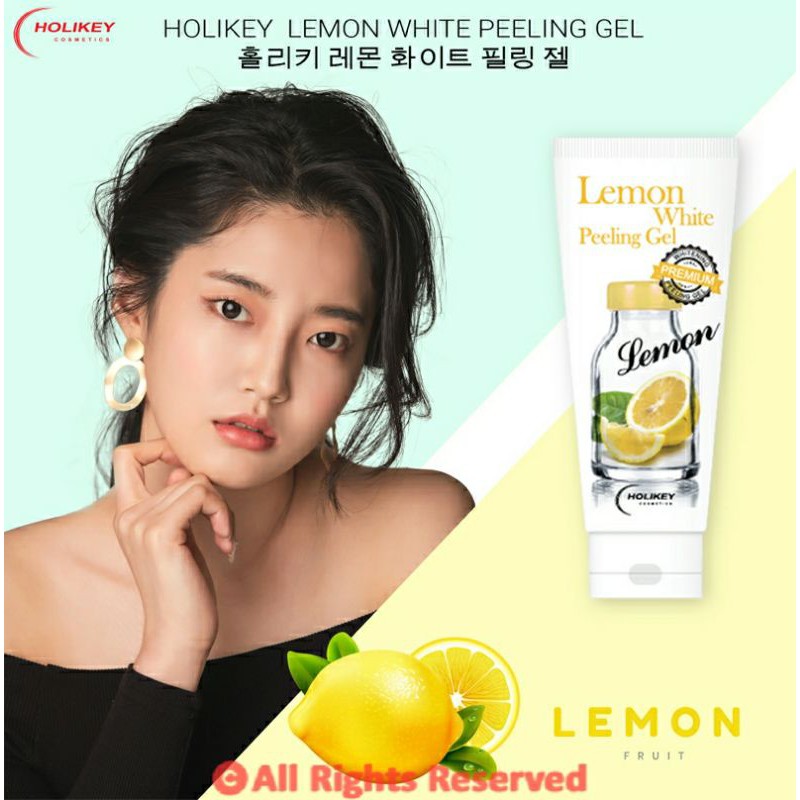(XẢ KHO) (DATE 09-2022) Gel Tẩy Tế Bào Chết Chanh Vàng Làm Trắng-CHolikey Lemon White Peeling Gel 100ml